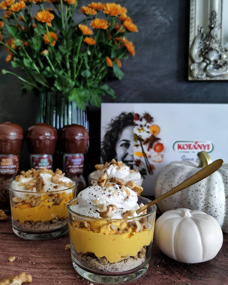 Jesenski cheesecake s hokaido bučo
