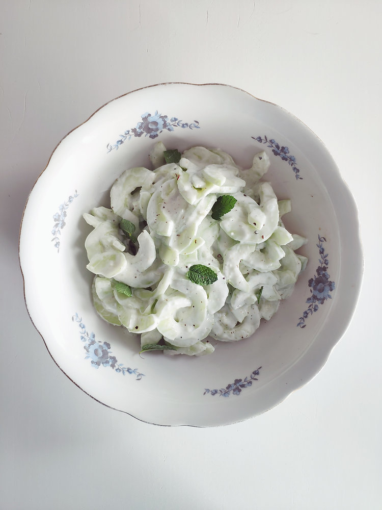 Tzatziki z meto za majhne in velike